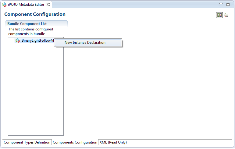 Create an instance